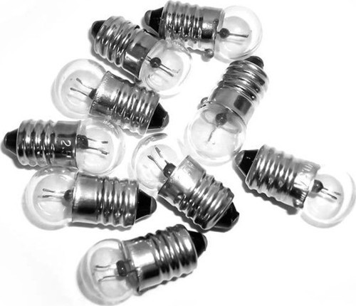 Mini Fener Ampul 1.5V Vidalı 50'li Paket