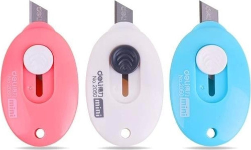 PM-14375 Çelik Bıçaklı Mini Tekli Falçata Maket Bıçağı