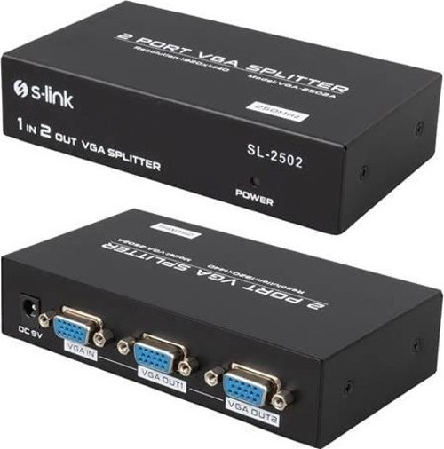 SL-2502 2 Port Vga Splitter Dağıtıcı