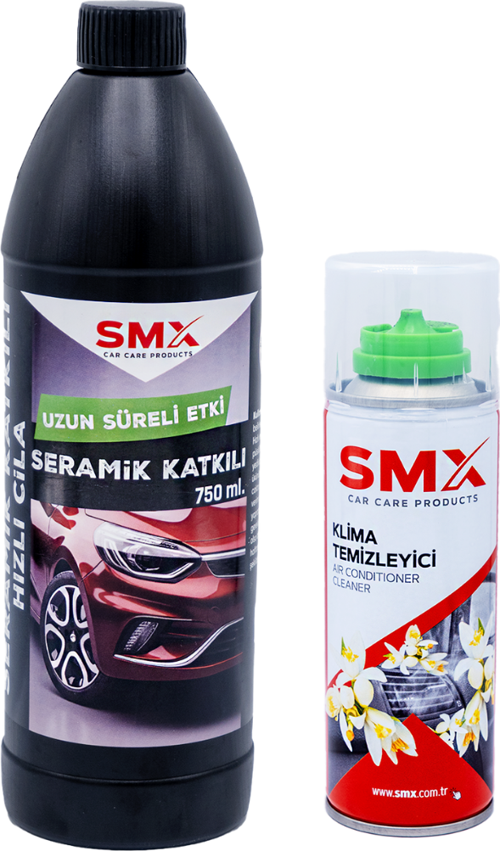 Klima Temizleyici 200Ml + Seramik Katkılı Hızlı ve Pratik Cila 750ml