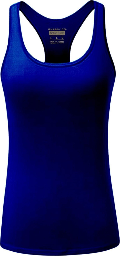 Kadın Nem Emici Kompresyonlu Kolsuz Omuz Açık Tasarım Spor Atlet