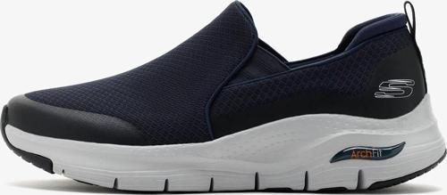 Arch Fit Banlin Sneaker Konfor Tabanlı Erkek Yürüyüş Ayakkabısı 4cm Yükseklik Lacivert