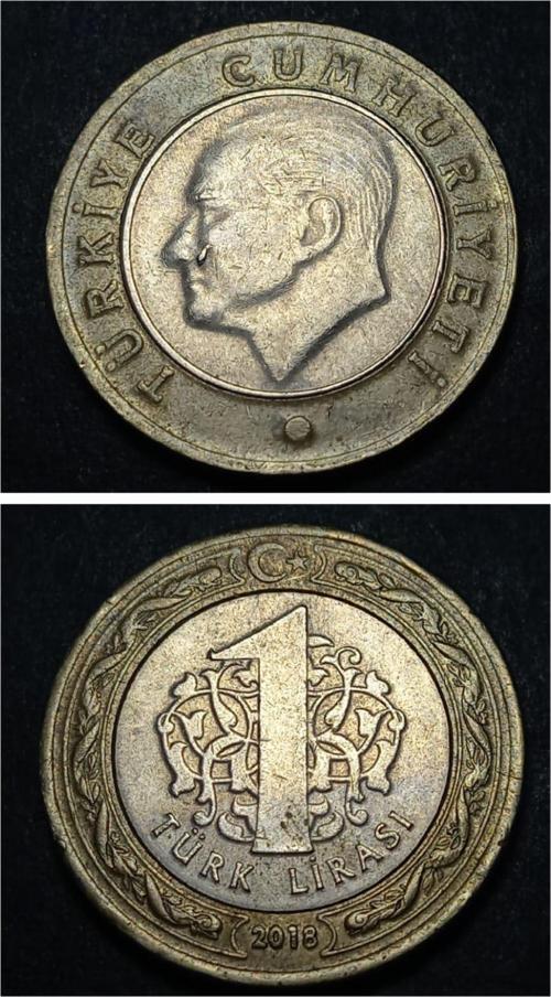 3996368800de521d6f 2018 Çapaklı 1tl göz yaşı ÇÇT+ eski madeni para