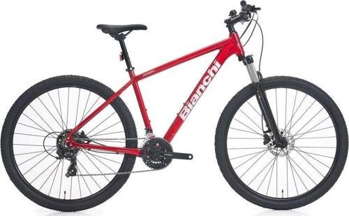 BIANCHI MAGMA 29.3 ERKEK DAĞ BİSİKLETİ 530H HD 29 JANT 21 VİTES TOURNEY RED GLOSSY