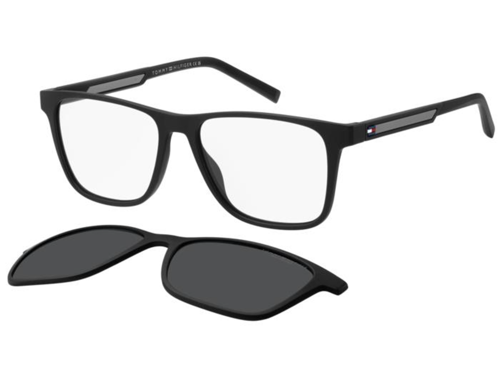 TH 2203/C 08A16 55 Tommy Hilfiger Klipsli (Clip-On) Polarize Güneş Gözlüğü