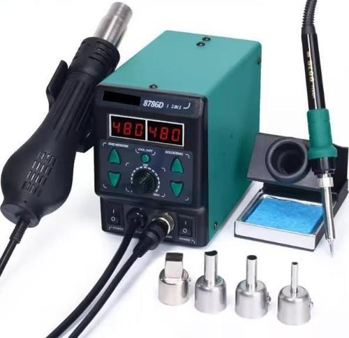 Luxury,650w Üflemeli Havya, 50w Kalem Havya, 2in1 Lehimleme İstasyonu Prolink P-86 DI