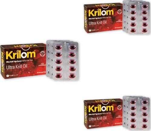 Ultra Krill Oil 30 Yumuşak Kapsül 3 Adet