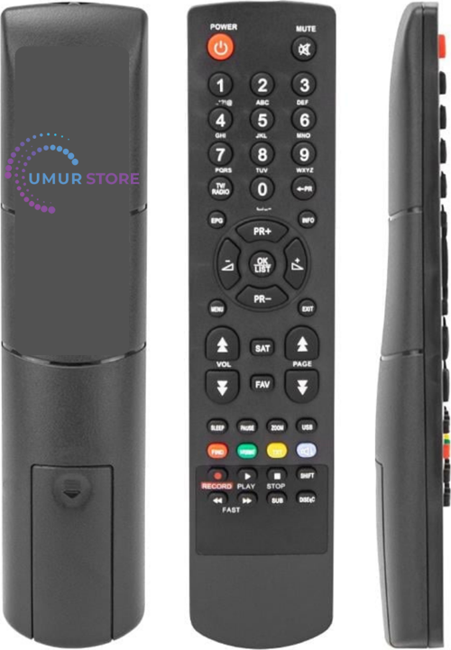 Mercury Full HD Mini Uydu Alıcı Kumandası