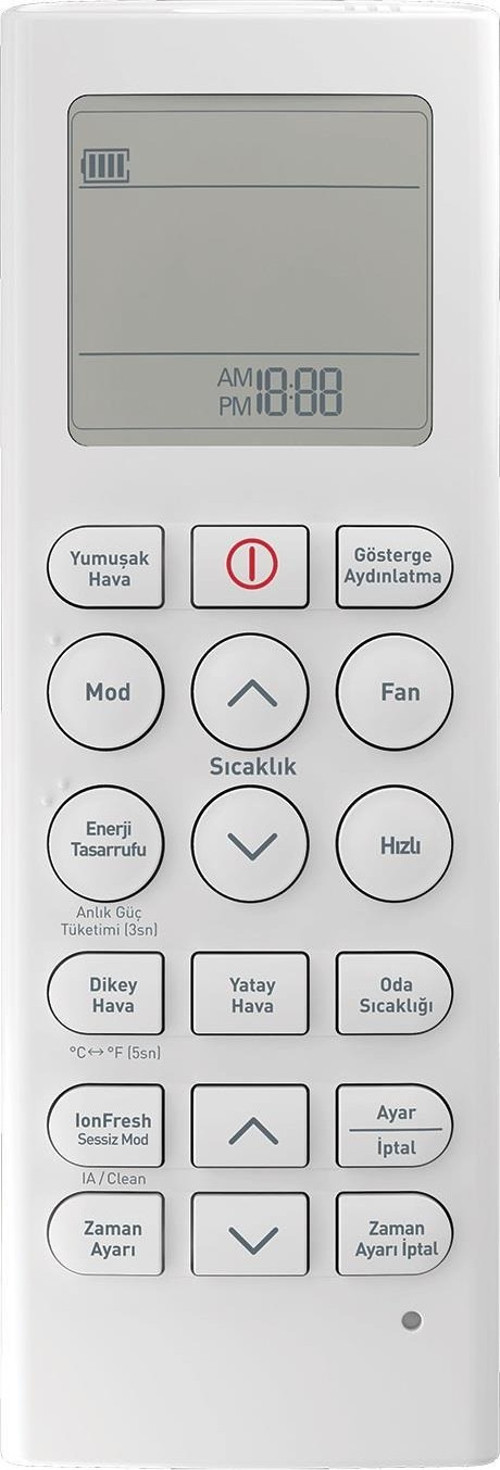 ALK-1185 İle Uyumlu Split Klima Kumandası