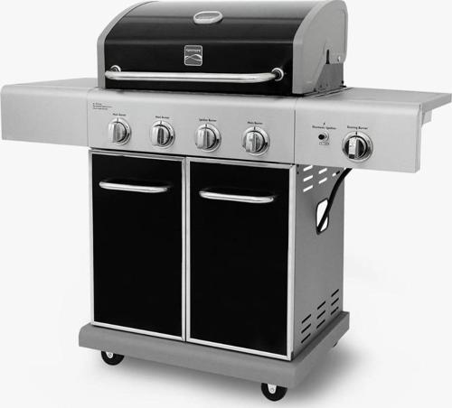 PG-40409S0LB Gazlı 4 Ocaklı Barbekü – İnox