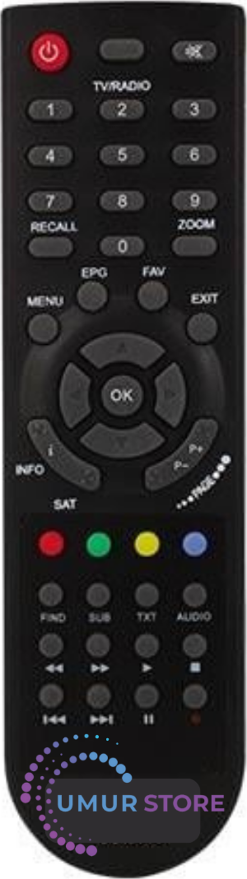 JS-3010 HD Uydu Alıcı Kumandası