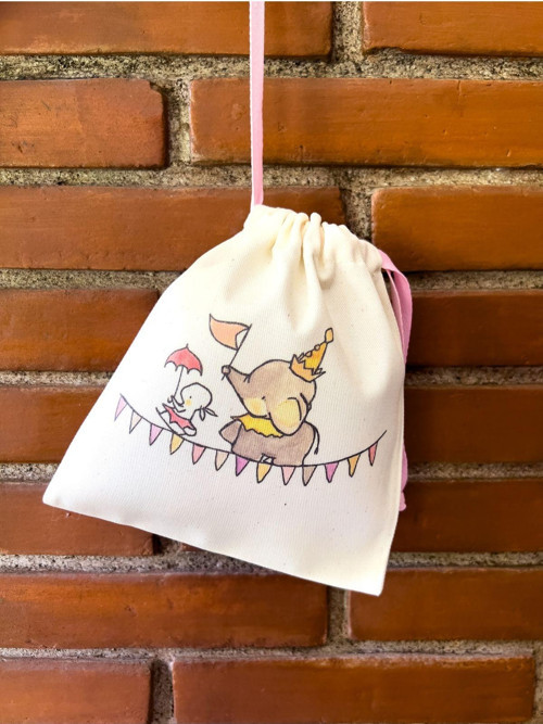 Bebek Çantası Organizer: Hayvan Desenli Kıyafet Kesesi