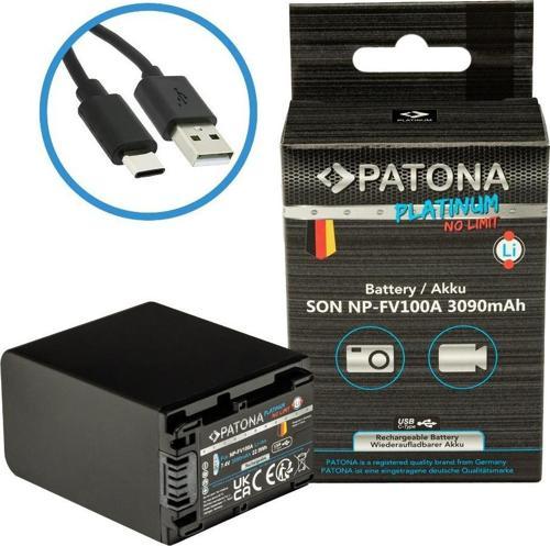 1395 Platinum NP-FV100 Sony Batarya