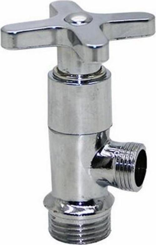 Zhltools Yıldız Aç Kapa 4 Kollu Krom Çevirveli Taharet Musluğu
