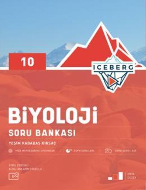 Okyanus Yayınları 10. Sınıf Iceberg Biyoloji Soru Bankası