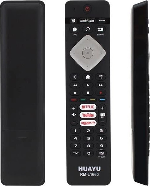 Philips RM-L1660 RC4498 RC4501 YKF291-003 Netflix-Youtube-Rakuten Tv Tuşlu Lcd Led Tv Kumanda