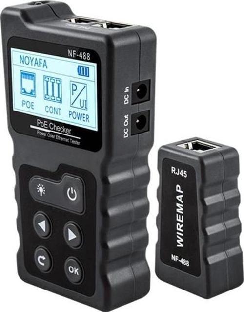 NF-488 Digital Ağ Kablosu Süreklilik - Poe Test Cihazı