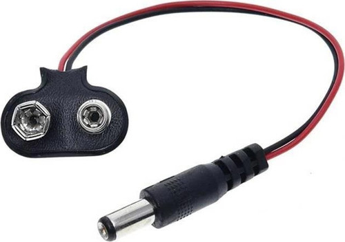 9 Volt 2.1 Mm Jacklı Pil Başlığı (IC-232A)