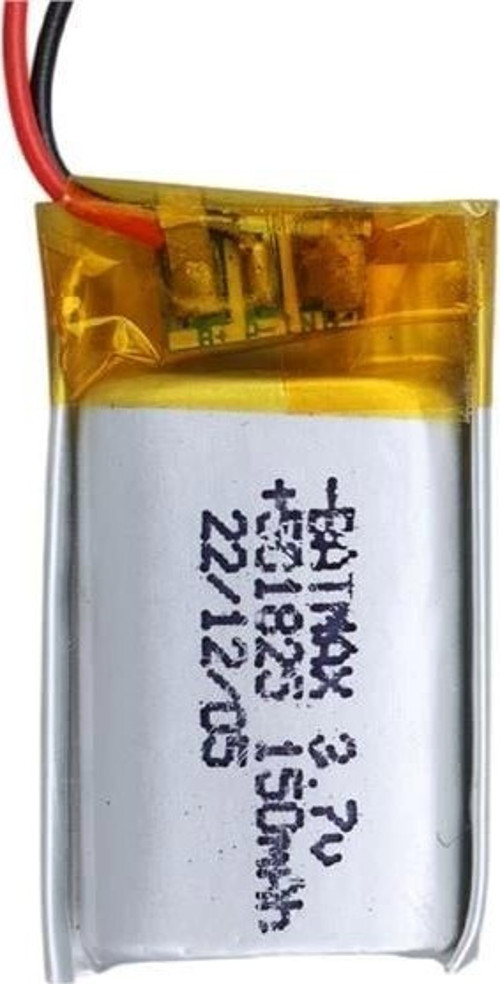 501825 3.7 Volt 150 Mah Lityum Polimer Pil