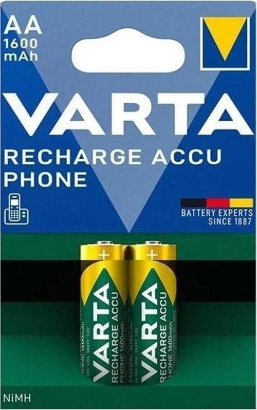 T399 1.2V 1600 mAh Şarjlı AA Kalem Pil (2'li Paket)