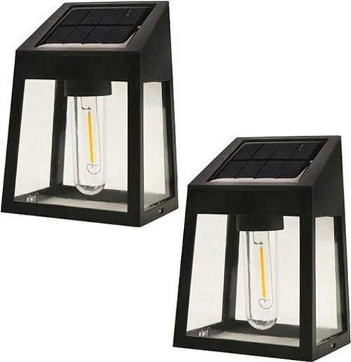 PM-14916 Solar Güneş Enerjili Gece Sensörlü Bahçe Aydınlatma Lambası (2'li Paket)