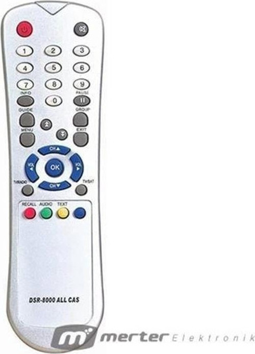 8000-8500 Uydu Alıcı Kumandası