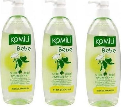 Bebek Şampuanı Zeytinyağlı 750 Ml 3 Adet