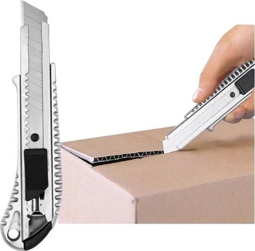 PM-20902 18 mm X 0.5 mm Alüminyum Gövde Metal Maket Bıçağı