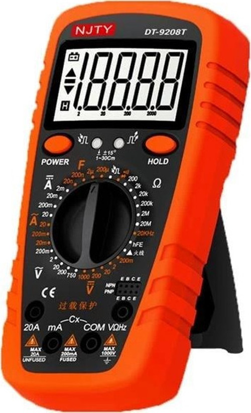 El Tipi Multimetre Dijital Ölçü Aleti PM-6241