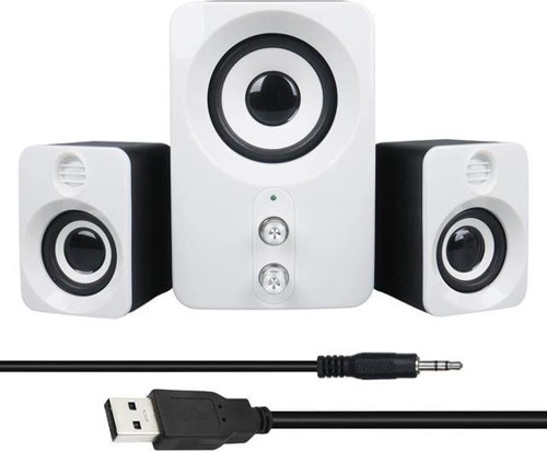 FT-10 2+1 3x3 Watt Aux Multimedia Seti USB Speaker - Hoparlör