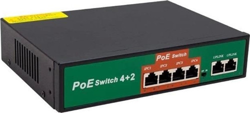POE4+2 72W 10/100 MBPS Poe Ethernet Switch