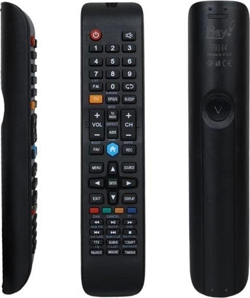 Küçük Kalıp Skytech Sarı TV Tuşlu Smart Lcd Led TV Kumanda