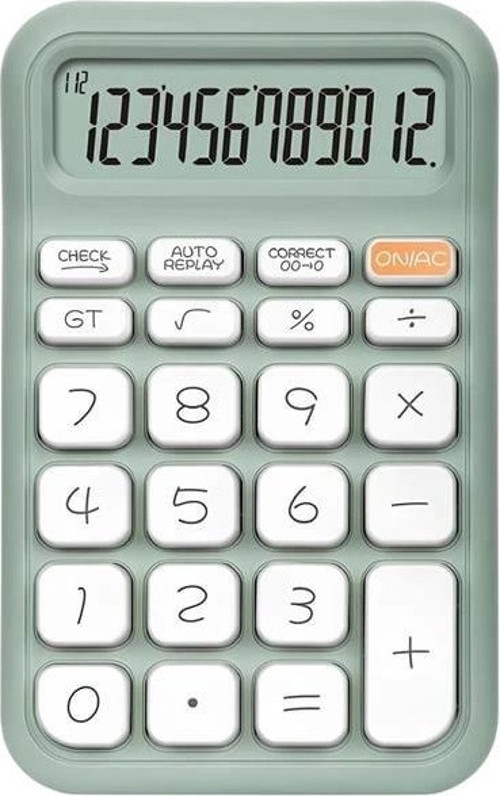 PM-25410 Yeşil 12 Haneli Hesap Makinesi