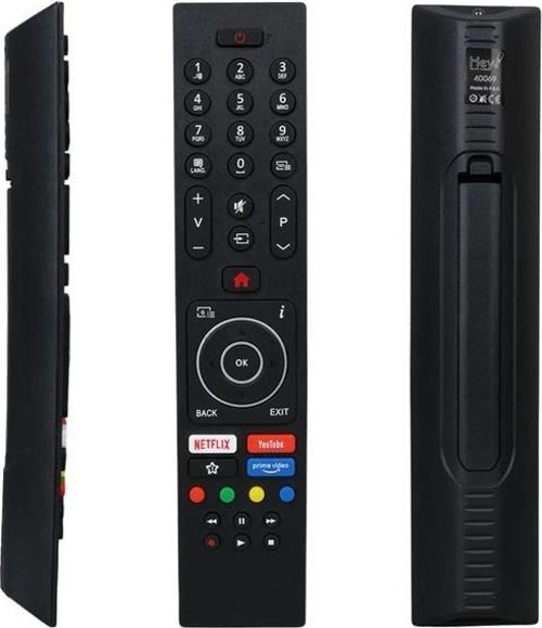 Vestel RC43135P Netflix Youtube Prime Video Tuşlu Lcd Led TV Kumanda