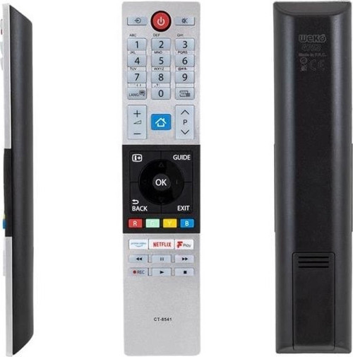 Toshiba CT-8541 Netflix- Prime Video-F Play Tuşlu Lcd-Led Tv Kumanda