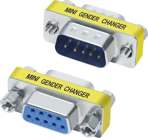 PM-26520 DB9 RS232 Erkek-Dişi (M2F) 9 Pin Çevirici Ara Adaptör