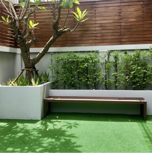 Yapay Çim Halı 7 Mm Kesme Suni Çim Teras Balkon Bahçe Kaymaz Tabanlı