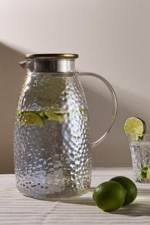 Savio Buzlu Parıltı Filtre Kapaklı Luster Sürahi 2250ml