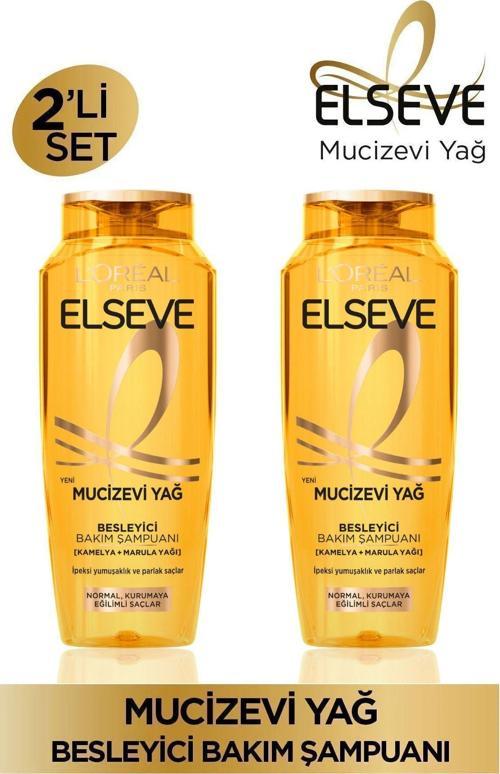 Mucizevi Yağ Besleyici Bakım Şampuanı 400 ml 2'li Set