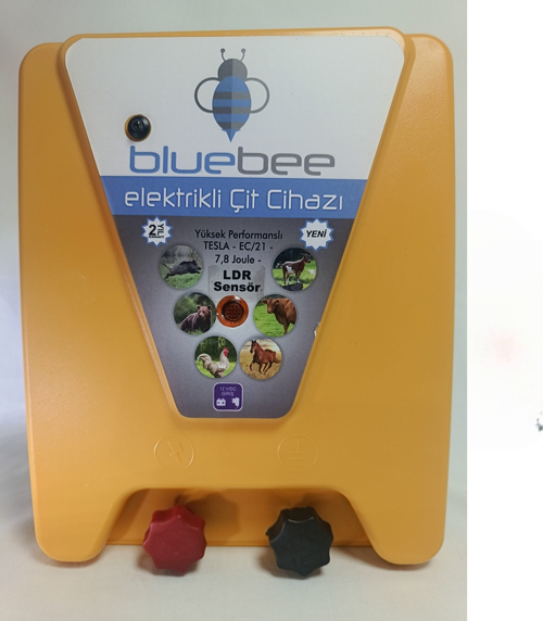 EC03 G12V Ç15000V 7.8joule Sade Tek Sensörlü Elektrikli Çit Cihazı
