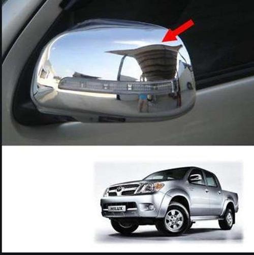 Toyota Hilux Uyumlu 2012 2015 Ayna Kapağı Abs (Plastik) Krom