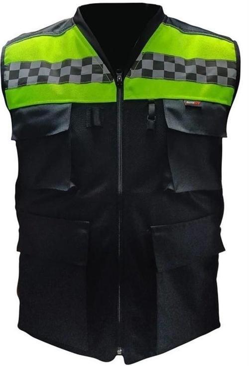 2001186 Cepli Motosiklet Reflektif Yelek Rüzgara Geçirmez M Beden