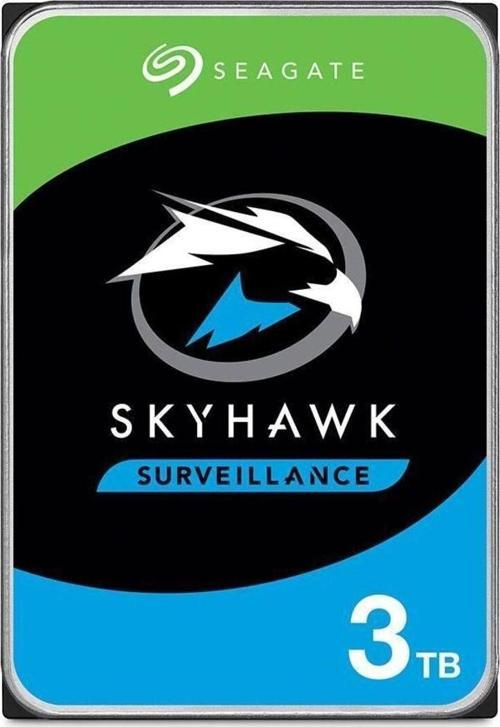 Seagate 3 Tb 3.5'' Hdd Skyhawk Güvenlik Diski