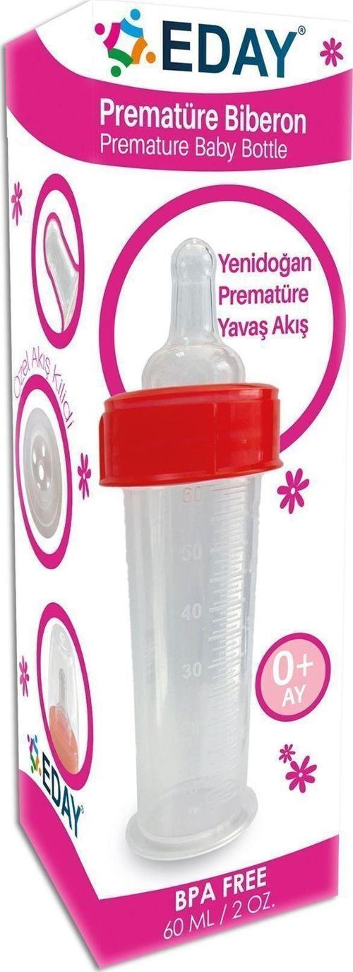 Prematüre Biberon -  60 Ml -  Yenidoğan Prematüre Biberon Emziği