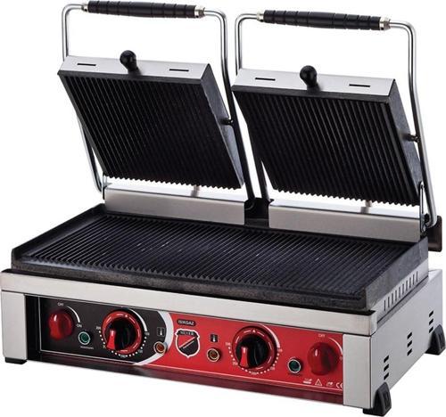 Silver Style Elektrikli Çift Kapak 20 Dilim Tost Makinesi