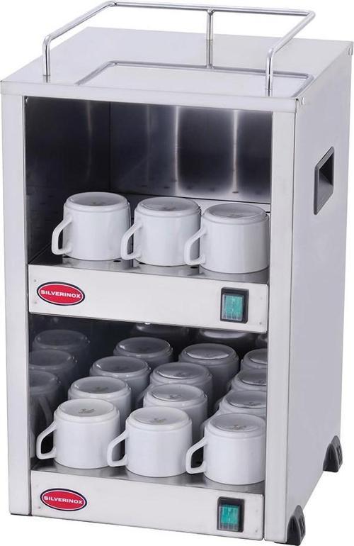 Silver Elektrikli Set Üstü Fincan Isıtıcısı Makinesi