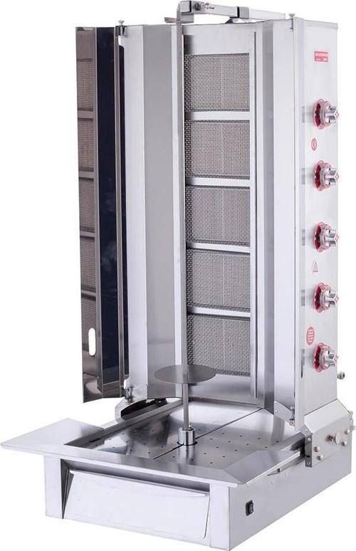 Silver Tüplü 5 Radyanlı Alttan Motorlu Döner Ocağı