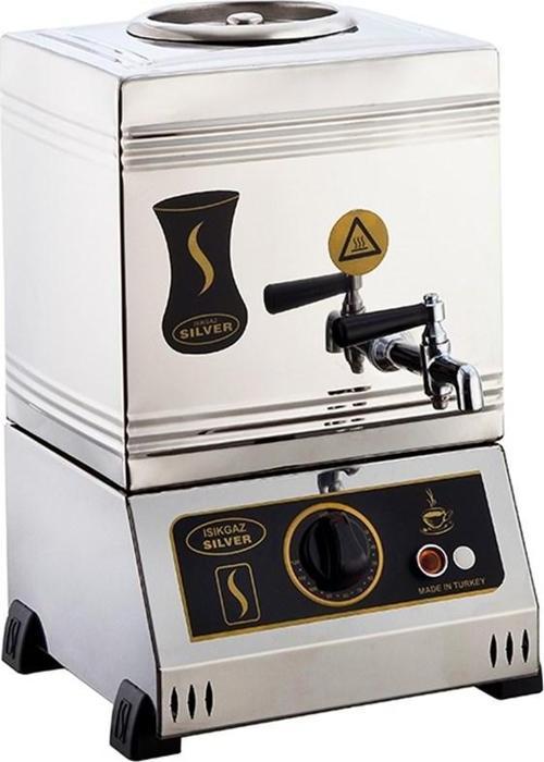 Silver 15 Lik Elektrikli 10 Litre 1 Demlikli Çay Kazanı