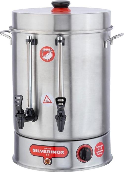 Silver 80 Bardak Standart Çay Makinesi 9 Lt Çay Potu