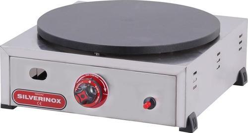 Silver Endüstriyel Tüplü 40 Cm Krep Pişirme Makinesi